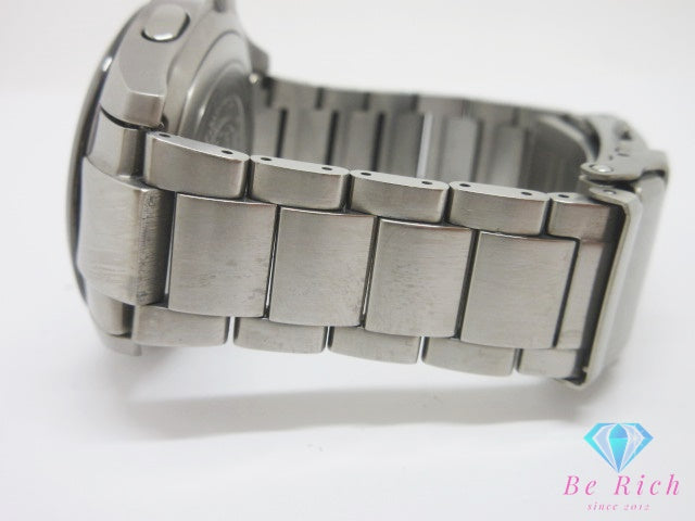 美品 シチズン CITIZEN プロマスター ランド エコ ドライブ 電波時計 PMD56-2952 メンズ 腕時計 デイデイト 黒 ブラック シルバー チタン ソーラー アナログ クォーツ QZ ウォッチ PROMASTER LAND Eco-Drive 【中古】【送料無料】 ht6778