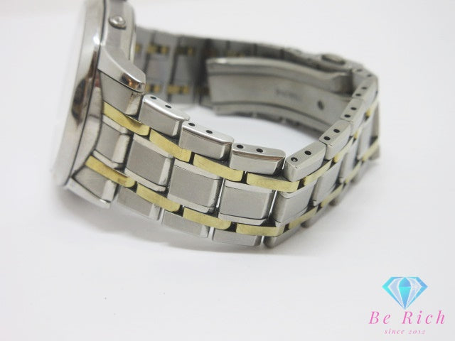 セイコー SEIKO Dolce ドルチェ ソーラー 電波 メンズ 腕時計 デイト 7B24-0BC0 シルバー チタニウム チタン ブレス アナログ クォーツ QZ ウォッチ  【中古】【送料無料】 ht6948