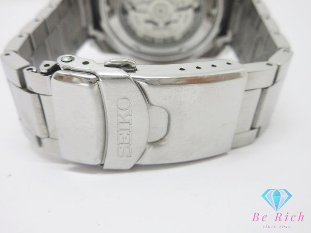 セイコー SEIKO ファイブ 5 スポーツ 4R36-03T0 自動巻き デイデイト メンズ 腕時計 シルバー SS ブレス シースルーバッグ 裏スケ アナログ オートマ AT ウォッチ FIVE  【中古】【送料無料】 ht7127