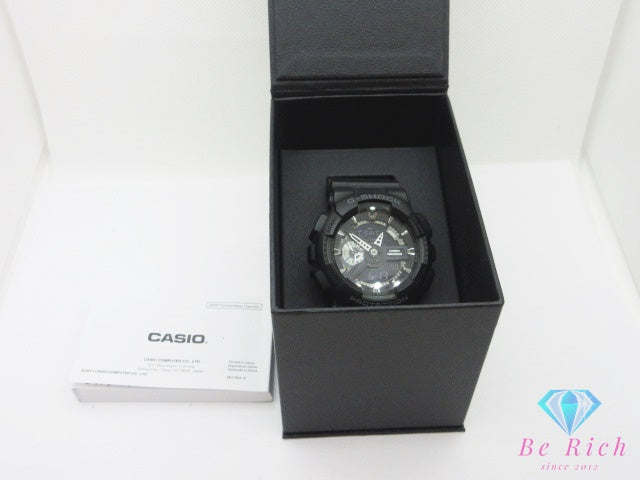 カシオ CASIO G-SHOCK メンズ 腕時計 GA-110 黒 ブラック 樹脂 ブレス デジタル アナログ クォーツ QZ ウォッチ Gショック ジーショック【中古】【送料無料】ht7150