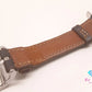 エルメス HERMES Hウォッチ ロンド HR1.210 レディース 腕時計 シルバー ブラウン 茶 SS レザー ブレス ロゴ アナログ クォーツ QZ ウォッチ  【中古】【送料無料】 bt3459