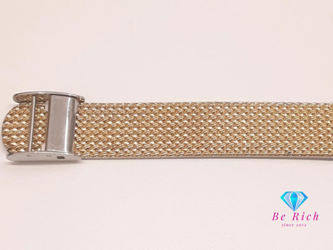 ラドー RADO エレガンス レディース 腕時計 132.9553.2 スクエア ゴールド SS GP ブレス アナログ クォーツ QZ ファッション ウォッチ 時計  【中古】【送料無料】 bt3462
