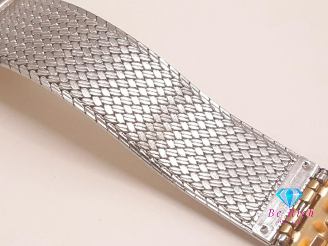 ラドー RADO エレガンス レディース 腕時計 132.9553.2 スクエア ゴールド SS GP ブレス アナログ クォーツ QZ ファッション ウォッチ 時計  【中古】【送料無料】 bt3462