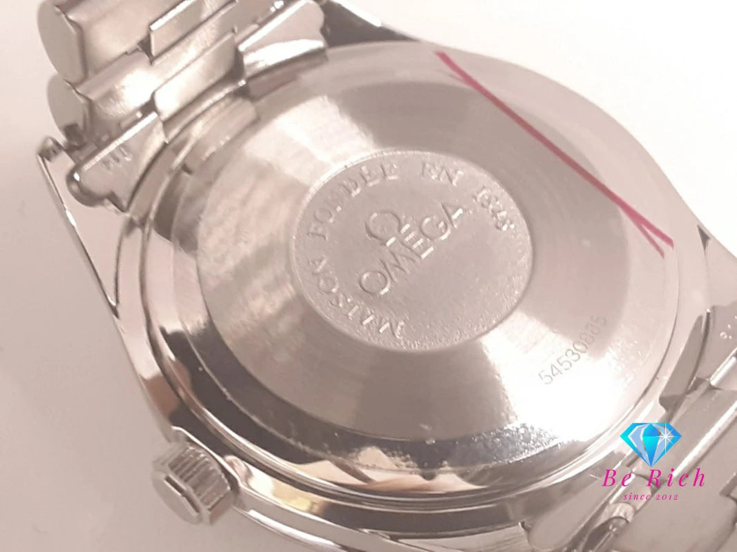 OH 仕上げ 済 オメガ OMEGA クラシック デイト 自動巻き メンズ 腕時計 3501.30 シルバー SS ブレス アナログ オートマ AT ウォッチ   【中古】【送料無料】 bt3491
