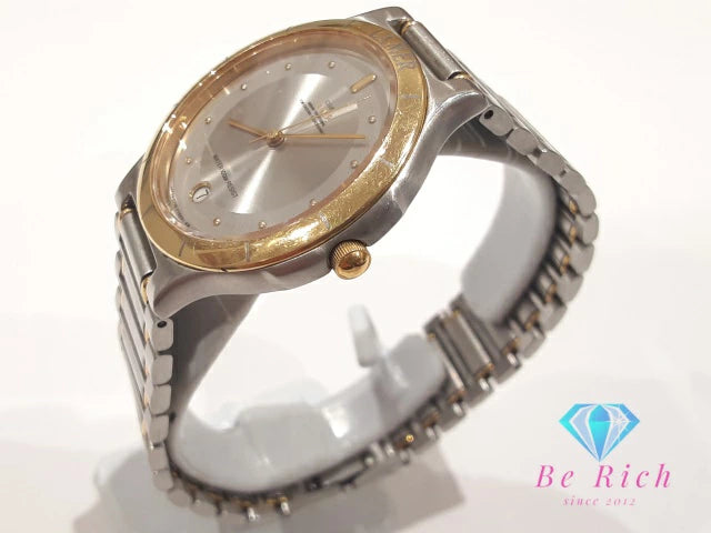 シチズン CITIZEN クラブ・ラ・メール メンズ 腕時計 5710-F70060 シルバー ゴールド SS GP ブレス アナログ クォーツ QZ ウォッチ CLUB LA MER 【中古】【送料無料】 ht5767