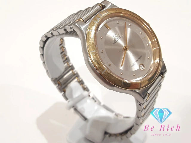 シチズン CITIZEN クラブ・ラ・メール メンズ 腕時計 5710-F70060 シルバー ゴールド SS GP ブレス アナログ クォーツ QZ ウォッチ CLUB LA MER 【中古】【送料無料】 ht5767