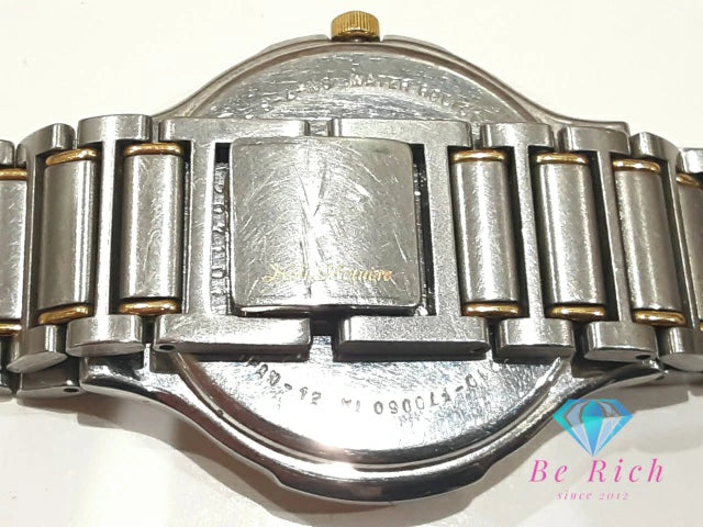 シチズン CITIZEN クラブ・ラ・メール メンズ 腕時計 5710-F70060 シルバー ゴールド SS GP ブレス アナログ クォーツ QZ ウォッチ CLUB LA MER 【中古】【送料無料】 ht5767