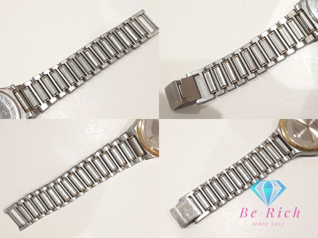 シチズン CITIZEN クラブ・ラ・メール メンズ 腕時計 5710-F70060 シルバー ゴールド SS GP ブレス アナログ クォーツ QZ ウォッチ CLUB LA MER 【中古】【送料無料】 ht5767