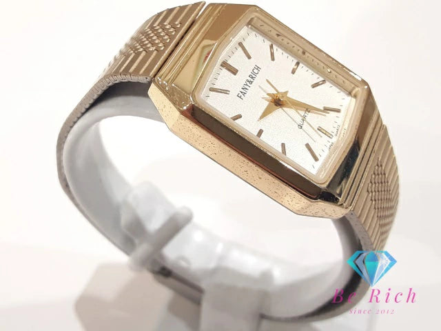 ファニー アンド リッチ FANY&RICH レディース 腕時計 L-501 シャンパン ゴールド SS GP ブレス アナログ クォーツ QZ ウォッチ    【中古】【送料無料】 ht5795