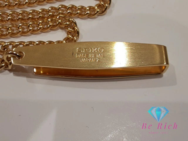 セイコー SEIKO 懐中時計 ポケットウォッチ 贈 内閣総理大臣 7N07-001A アイボリー ゴールド スモール セコンド SS GP アナログ クォーツ QZ ウォッチ 鉄道   【中古】【送料無料】 ht6108