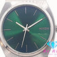 ニクソン NIXON THE TIME TELLER タイムテラー メンズ 腕時計 14F 緑 グリーン シルバー SS ブレス アナログ クォーツ QZ ウォッチ 【中古】【送料無料】 ht3953
