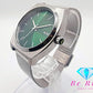 ニクソン NIXON THE TIME TELLER タイムテラー メンズ 腕時計 14F 緑 グリーン シルバー SS ブレス アナログ クォーツ QZ ウォッチ 【中古】【送料無料】 ht3953
