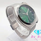 ニクソン NIXON THE TIME TELLER タイムテラー メンズ 腕時計 14F 緑 グリーン シルバー SS ブレス アナログ クォーツ QZ ウォッチ 【中古】【送料無料】 ht3953