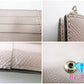 マイケルコース MICHAEL KORS 三つ折り財布 32F9GJ6DIL ピンク ベージュ レザー MK ロゴ 二つ折り財布 コンパクト ミニ ウォレット  【中古】【送料無料】 sh1608