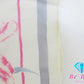 NINA RICCI ニナリッチ シースルー スカーフ ピンク マルチカラー フラワー 花柄 NR ロゴ シルク 絹 巻物 小物 【中古】【送料無料】 sh1663
