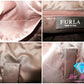 フルラ FURLA トートバッグ ショルダーバッグ ブラウン ベージュ レザー ロゴ ハンドバッグ 鞄  【中古】【送料無料】 sh1674