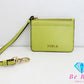 フルラ FURLA キーリング 付 コインケース パス ケース 黄色 イエロー レザー 小銭入れ カード入れ 名刺入れ ビジネス 小物   【中古】【送料無料】sh1693