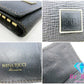 ニナリッチ NINA RICCI 4連 キーケース ブラック 黒 レザー NR ロゴ キーホルダー アクセサリー 小物  【中古】【送料無料】sh1709