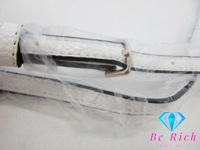 美品 ゲス GUESS ポシェット ウォレット ショルダーバッグ デニム PVC インディゴ ネイビー ホワイト 財布 斜め掛け 【中古】【送料無料】 sh1713