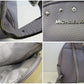 マイケルコース MICHAEL KORS バックパック リュック スタッズ グレー レザー MK ロゴ ショルダーバッグ 鞄  【中古】【送料無料】 sh1770