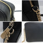 マイケルコース MICHAEL KORS ショルダーバッグ 35TBGTTC9L ブラック 黒 レザー ロゴ スクエア ポシェット クロスボディ 斜め掛け 鞄  【中古】【送料無料】 sh1784