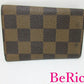 ルイ ヴィトン LOUIS VUITTON 6連 キーケース ダミエ ミュルティ クレ 6 N62630 エベヌ LV ロゴ キーホルダー アクセサリー 小物  【中古】【送料無料】 bc1808
