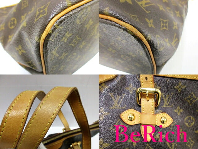 ルイ ヴィトン LOUIS VUITTON 2way トートバッグ ショルダーバッグ モノグラム パレルモGM M40146 茶 ブラウン ロゴ ハンドバッグ 肩掛け 鞄 【中古】【送料無料】 bk7514