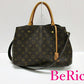 ルイ ヴィトン LOUIS VUITTON 2way ハンドバッグ ショルダーバッグ モノグラム モンテーニュMM M41056 茶 ブラウン PVC レザー 【中古】【送料無料】 bk7749