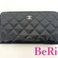 美品 シャネル CHANEL ラウンド ファスナー 長財布 マトラッセ エナメル パテント レザー ネイビー 紺 C ココ マーク ロゴ 二つ折り財布 ロング ウォレット 【中古】【送料無料】bs2518