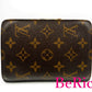 ルイ ヴィトン LOUIS VUITTON モノグラム ポルト パピエ ジップ M61207 LV ロゴ 二つ折り財布 中財布 ミディアム ウォレット 【中古】【送料無料】 bs2573