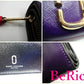 マークジェイコブス MARC JACOBS 二つ折り財布 M0013356 スナップショット パープル オレンジ レザー ロゴ 中財布 ミディアム コンパクト ウォレット  【中古】【送料無料】 bs3002