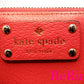 ケイトスペード kate spade 財布 ラウンドファスナー 長財布 WLRU1153 ピンク レザー ロング ウォレット 【中古】【送料無料】 bs3047
