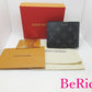 美品 ルイヴィトン LOUIS VUITTON ポルトフォイユ スレンダー 二つ折り 財布 モノグラム エクリプス M62294 グレー コンパクト ウォレット 小銭入れなし メンズ レディース 【中古】【送料無料】 bs3295
