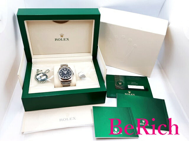 ロレックス 124270 N番 エクスプローラー1 メンズ 腕時計 自動巻き AT SS シルバー 黒 ブラック 文字盤 ROLEX 【中古】【送料無料】 bt2679