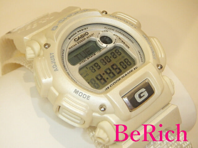 カシオ CASIO G-SHOCK Gショック メンズ 腕時計 DW-8800 シルバー 文字盤 SS キャンバス 白 ホワイト クォーツ QZ デジタル 【中古】【送料無料】ht2001