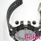 SMAEL メンズ 腕時計 黒 ブラック 文字盤 SS ラバー ストップウォッチ カレンダー デジタル クォーツ QZ ウォッチ【中古】【送料無料】 ht4230