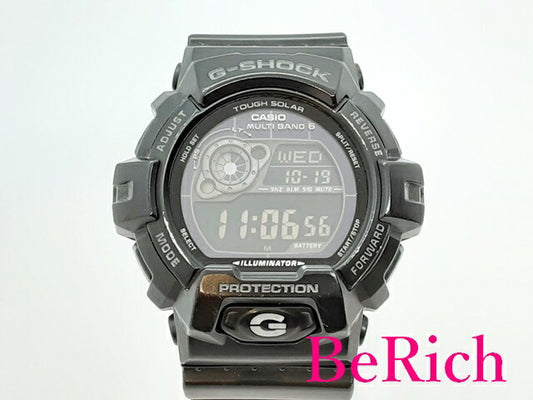 カシオ CASIO G-SHOCK ジーショック メンズ 腕時計 GW-8900A  デジタル 黒 ブラック 文字盤 SS 樹脂 ソーラー クォーツ QZ 【中古】【送料無料】ht4301