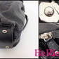 フルラ ハンドバッグ 黒 ブラック レザー FURLA 【中古】【送料無料】 sh1101
