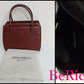 ニナリッチ ハンドバッグ 赤 レッド レザー NINA RICCI 【中古】【送料無料】 sh1152