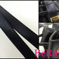 ニナリッチ NINA RICCI 巾着 ワン ショルダーバッグ ブラック 黒 レザー ロゴ ハンドバッグ 肩掛け 鞄  【中古】【送料無料】 sh1286