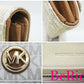 マイケルコース MICHAEL KORS 長財布 35FBGFTE1B 白 ホワイト PVC MK ロゴ 二つ折り財布 ロング ウォレット  【中古】【送料無料】 sh1572